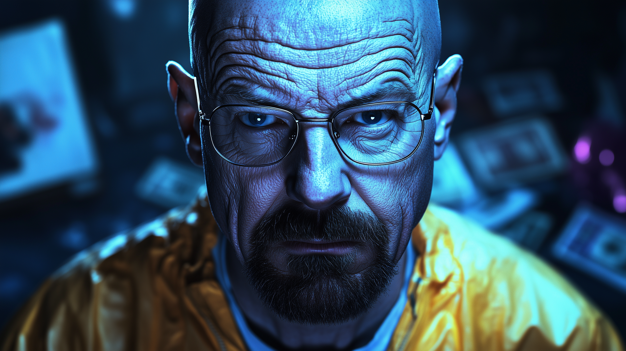 Depiction of Walter White from Breaking Bad